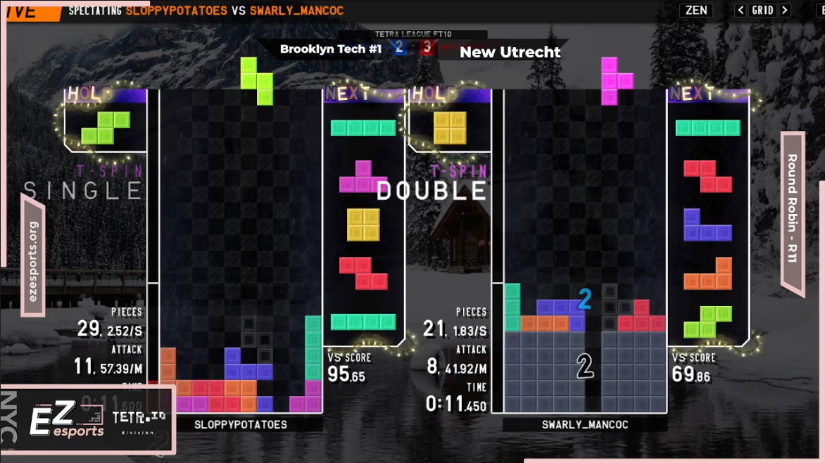 tetris in game